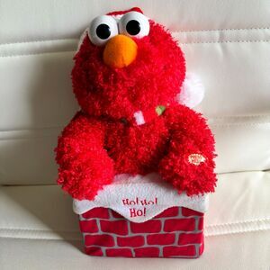 KURT S. ADLER Vintage Sesame Street Workshop Christmas Elmo Animated Plush 12"X6